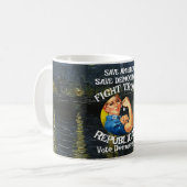 TSA DOJ FV KAFFEETASSE VD STD TRUMP TRUMPS REPUBLI (Vorderseite Links)