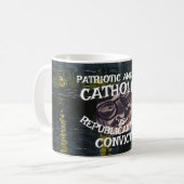 TSA DOJ FV KAFFEETASSE VD STD TRUMP TRUMPS REPUBLI (Vorderseite Links)