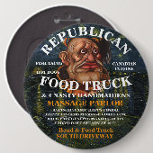 TSA FV HOFLATENZEICHEN VD STD TRUMP TRUMPS REPUBLI BUTTON (Vorne & Hinten)