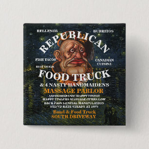 TSA-Knopf VD STD Trump Trump GOP HG Button