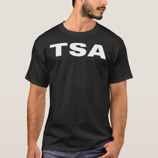 TSA Referent Transportsicherheit Kleintext T-Shirt (Vorderseite)
