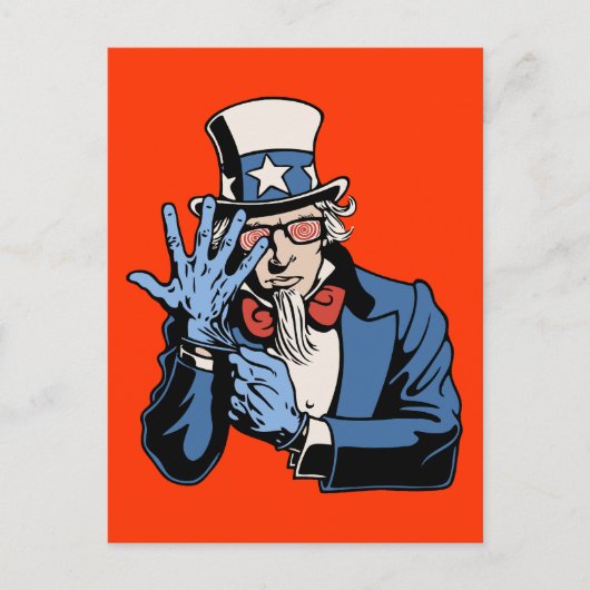 TSA - Uncle Sam Postkarte (Vorderseite)