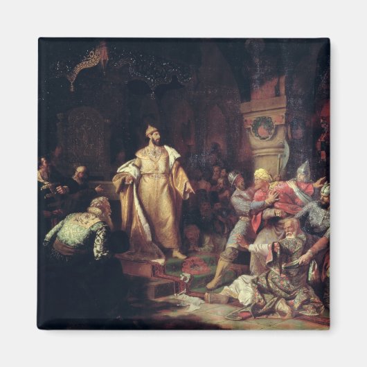 Tsar Ivan III Träne der Tat Tatar Khans Magnet (Vorne)