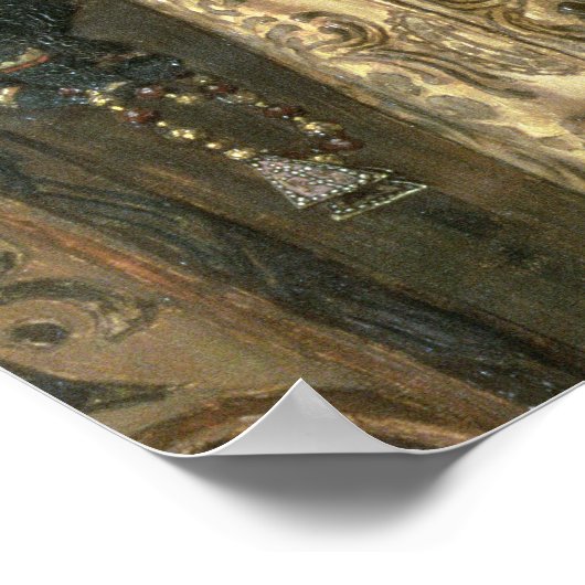 Tsar Ivan IV Vasilyevich 'the Terrible' 1897 Poster (Ecke)