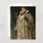 Tsar Ivan IV Vasilyevich 'the Terrible' 1897 Postkarte (Vorne/Hinten)