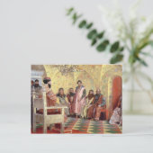 Tsar Mikhail Fyodorovich mit Boyars Postkarte (Stehend Vorderseite)