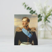 Tsar Nicholas I Postkarte (Stehend Vorderseite)
