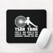 Tsar Tank Russian WW1 Experimental Riesen Tank Mousepad (Mit Mouse)