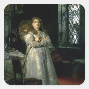 Tsarevna Sophia Alexeevna Quadratischer Aufkleber
