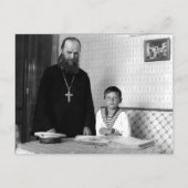Tsarewitsch Alexis Romanov, Sohn des Zaren der rus Postkarte (Vorderseite)