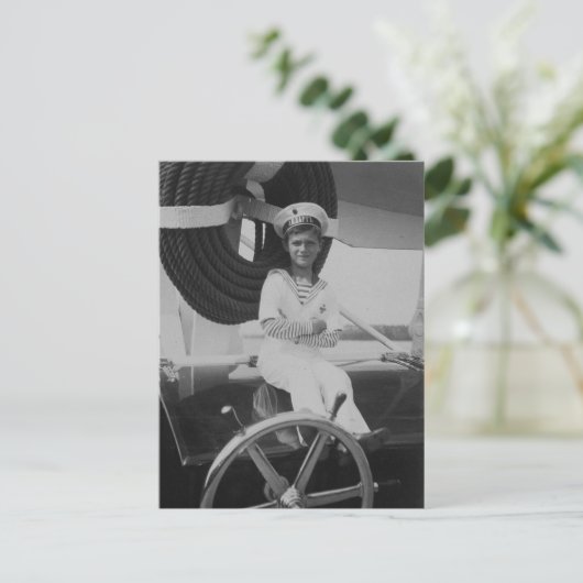 Tsarewitsch Alexis Romanov, Sohn des Zaren Russlan Postkarte (Stehend Vorderseite)