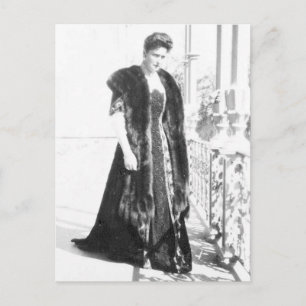 Tsarina Alexandra von Russland, Ehefrau Tsar Roman Postkarte
