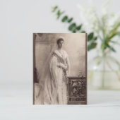 Tsarina Alexandra von Russland, Romanow in Gala Postkarte (Stehend Vorderseite)