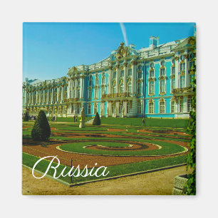 Tsarskoye Selo Pushkin Cathrine Palace Russland Magnet