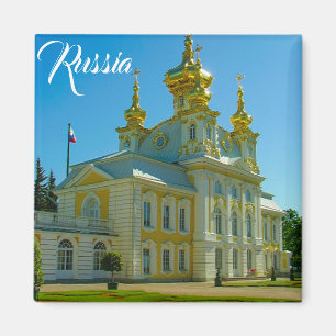 Tsarskoye Selo Pushkin Cathrine Palace Russland Magnet