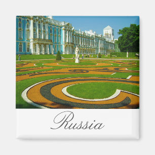 Tsarskoye Selo Pushkin Cathrine Palace Russland Magnet