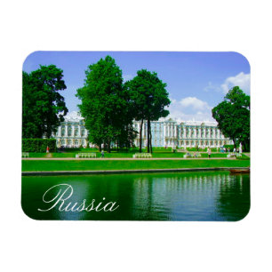 Tsarskoye Selo Pushkin Cathrine Palace Russland Magnet
