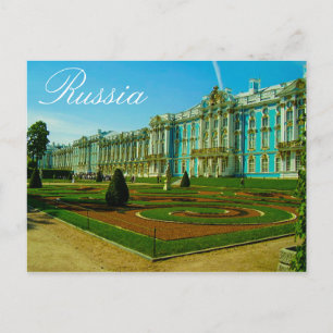 Tsarskoye Selo Pushkin Cathrine Palace Russland Postkarte