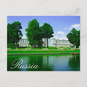 Tsarskoye Selo Pushkin Katharinenpalast Russland Postkarte