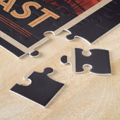 Tsavo East National Park Kenya Illustration Travel Puzzle (Seite)