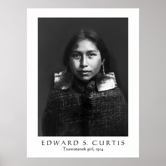Tsawatenok Mädchen, 1914 Poster (Vorne)