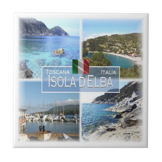 TSC018 ELBA, Mosaik, Toskana, Fliese (Vorderseite)