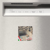 TSC054 SIENA Piazza del Campo, Toskana, Kühlschran Magnet (In Situ (Geschirrspüler))