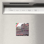 TSC059 SIENA, P.zza del campo, Toskana, Kühlschran Magnet (In Situ (Geschirrspüler))