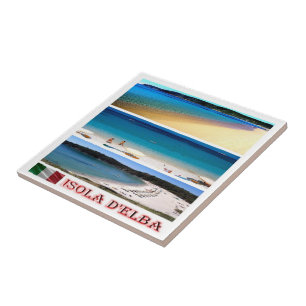 TSC064 ELBA ISLAND, Mosaik, Toskana, Fliese