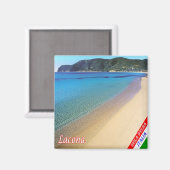 TSC075 LACONA, ELBA Island, Toskana, Kühlschrank Magnet (Vorderseite/Rückseite)