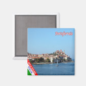 TSC077 PORTOFERRAIO ELBA Island - Toskana - Kühlsc Magnet (Vorderseite/Rückseite)