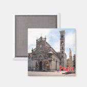 TSC092 PRATO, Toskana, Italien, Kühlschrank Magnet (Vorderseite/Rückseite)