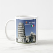 TSC096 LEANING TOWER of PISA, Toskana, Kaffeetasse (Links)