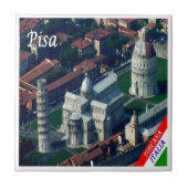 TSC102 PISA, Feld der Wunder, Toskana, Fliese (Vorderseite)