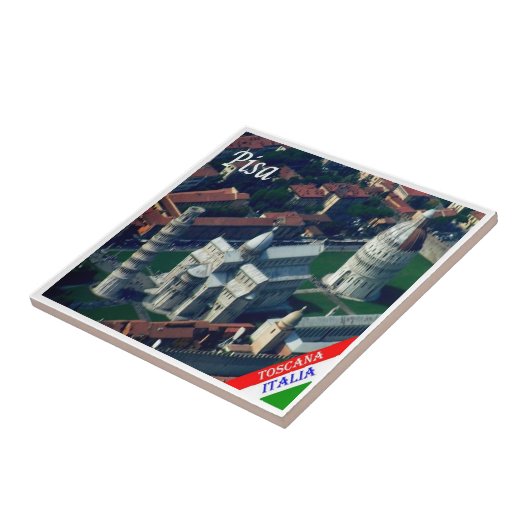 TSC102 PISA, Feld der Wunder, Toskana, Fliese (Seite)