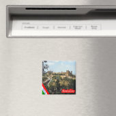 TSC105 MONTALCINO, Toskana, Italien, Kühlschrank Magnet (In Situ (Geschirrspüler))