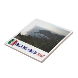 TSC119 GIGLIO ISLAND, Port, Toskana, Fliese