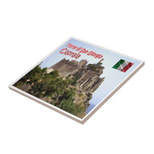 TSC133 CAPRAIA, Fort St. George, Toskana, Kühlschr Fliese