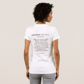 TSCHAA Homeschool Definition T - Shirt (Schwarz voll)