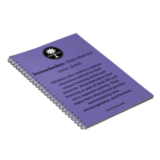 TSCHAA Spiral Notebook Notizblock (Rechte Seite)
