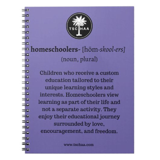 TSCHAA Spiral Notebook Notizblock (Vorderseite)