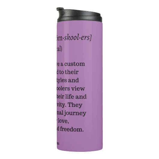 TSCHAA Tumbler Thermosbecher (Nach rechts gedreht)