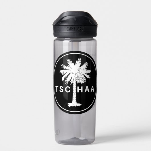 TSCHAA Wasserflasche Trinkflasche (Rückseite)