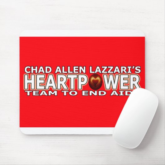 Tschad Allen Lazzari Heartpower Mousepad (Mit Mouse)