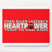 Tschad Allen Lazzari Heartpower Mousepad (Vorne)