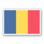 Tschad Aufkleber (Vorderseite)