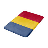 Tschad-Flagge Badematte (Schrägansicht)