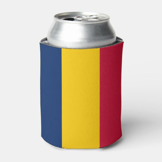 Tschad-Flagge Dosenkühler (Kanne Vorderseite)