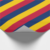 Tschad-Flagge Geschenkpapier (Ecke)