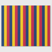 Tschad-Flagge Geschenkpapier (Flach)